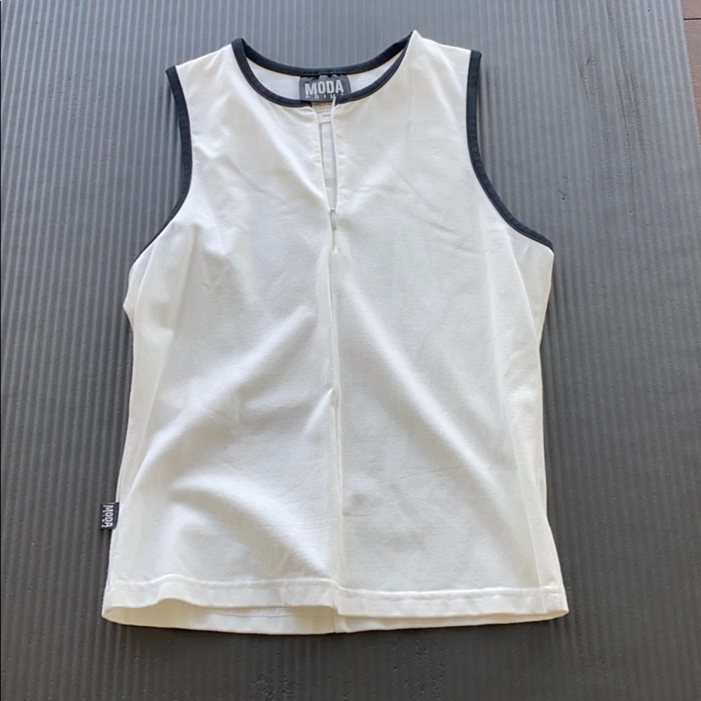 Moda Prima Zip Up Tank